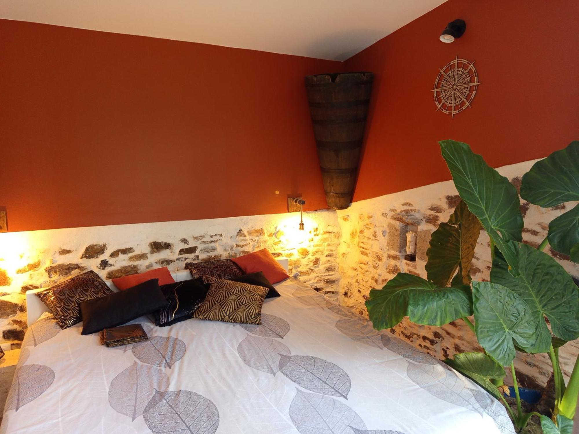 Bed and Breakfast Mas Des Vignes Piscine Chauffee Le Champ-Saint-Pere Exteriér fotografie